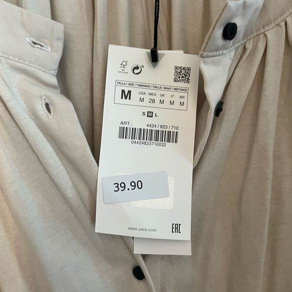 Zara dress with balloon sleeve - Picture 4 of 6